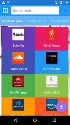 Music Downloader All in One android App screenshot 0